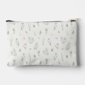 Elegante botanische watercolor bloemige monogramna etui (Achterkant)