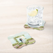 Elegante Botanische Waterverf Onderzetter (Insitu)