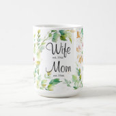 Elegante botanische waterverf wilde bloemen Best M Koffiemok (Center)