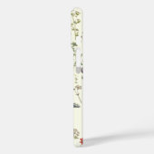 Elegante Botanische Wildflowers Naam Wit Case-Mate iPhone Case (Achterkant / Links)