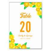 Elegante Botanische Zonnebloem Zomer Bloemen Bruil Kaart (Achterkant)