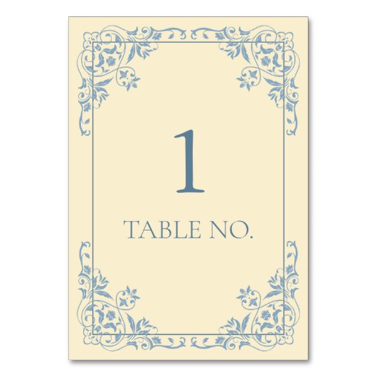 Elegante boter geel en blauw chique  rand kaart (Achterkant)