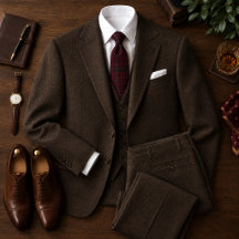 Elegante Bourgondië Tartan
