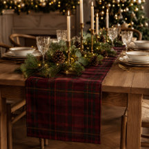 Elegante Bourgondische Tartan