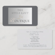 Elegante Boutique Blad Logo voor Moderne Branding