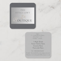 Elegante Boutique Blad Logo voor Moderne Merkident