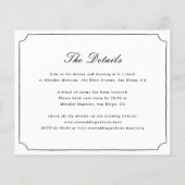 Elegante Bow All-in-One formele budgetfoto bruilof (Achterkant)