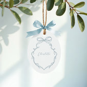 Elegante Bow Naam Gast Trouwstoel Keepsake Metalen Ornament