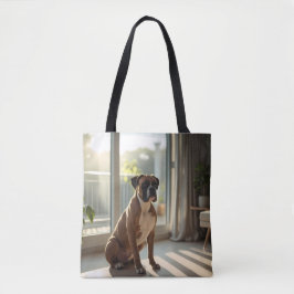 Elegante Boxer Tote Bag