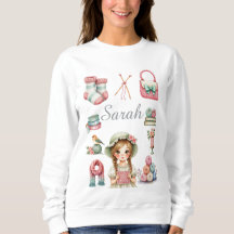Elegante Brei Sweatshirt