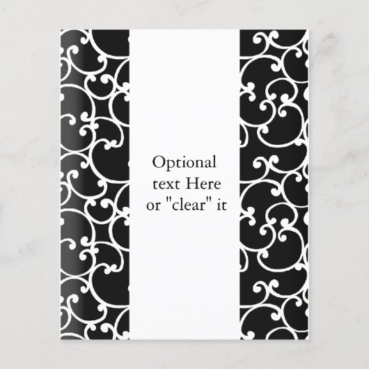 elegante brochure (Achterkant)