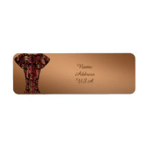 Elegante bronzen olifant