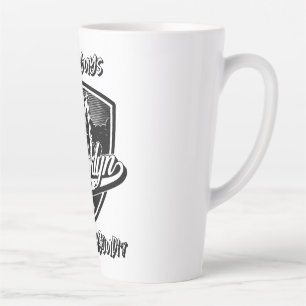 Elegante Brooklyn Swoosh logo ontwerp Latte Mok