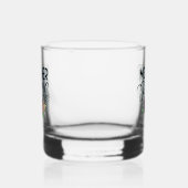 Elegante bruid Moeder toevoegen naam Bruiloft Whisky Glas (Links)