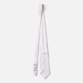 Elegante bruidegom stropdas (Achterkant)