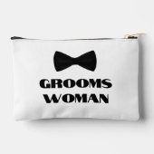 Elegante bruidegom zwart stropdas bruiloft etui (Achterkant)