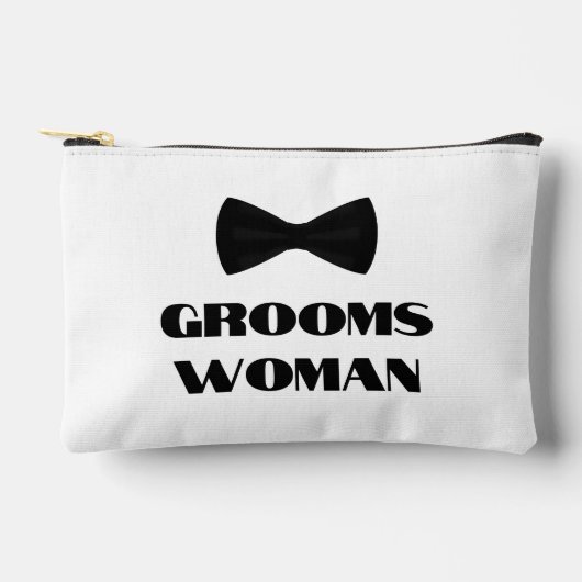 Elegante bruidegom zwart stropdas bruiloft etui (Voorkant)