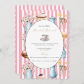 Elegante bruids brunch bruids douche uitnodiging (Voorkant / Achterkant)