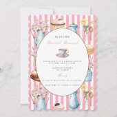 Elegante bruids brunch bruids douche uitnodiging (Voorkant)