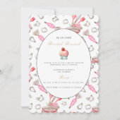 Elegante bruids brunch bruids douche uitnodiging (Voorkant)