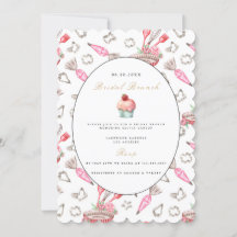 Elegante bruids brunch bruids douche uitnodiging