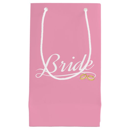 Elegante bruids- calligrafie | Cadeautas (Voorkant)