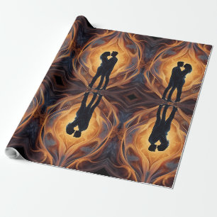 Elegante Bruidsbloemen Trouwcollectie Cadeaupapier