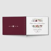 Elegante bruidsbloemstuk in bruidskrans met ivoor  gastenboek (Volledig)