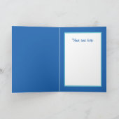 Elegante bruidsboeket aanpasbaar kaart (Binnen)
