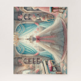 Elegante Bruidsboetiek Vintage Kleedkamer Legpuzzel