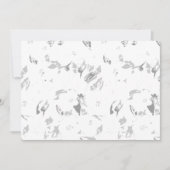 Elegante bruidsdouche uitnodigingen Sjabloon (Voorkant)