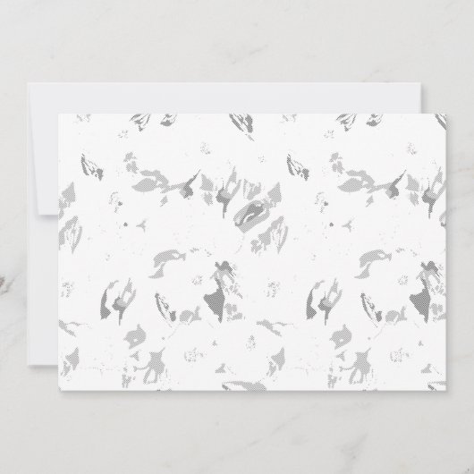 Elegante bruidsdouche uitnodigingen Sjabloon (Voorkant)