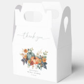 Elegante Bruidsfeest in de herfst Bedankdoosjes (Open)