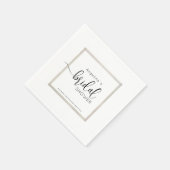 Elegante Bruidsfeestijd Servetten (Hoek)