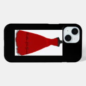 Elegante bruidsjurk voor moeder van de bruidegom Case-Mate iPhone case (Achterkant (horizontaal))
