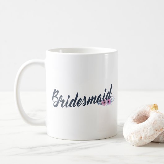 Elegante bruidsmeisje bruiloft kalligrafie | MOK (Met donut)