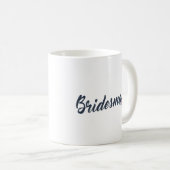 Elegante bruidsmeisje bruiloft kalligrafie | MOK (Voorkant rechts)