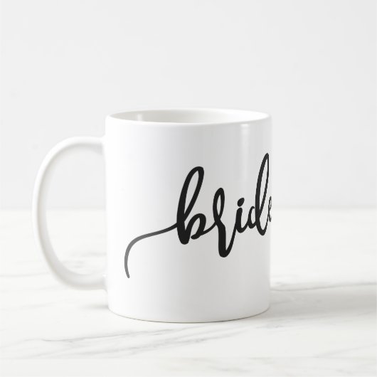 Elegante bruidsmeisje bruiloft kalligrafie | MOK (Links)