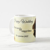 Elegante bruidsmeisje cadeau mok (Voorkant links)