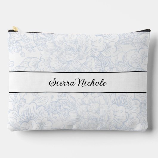 Elegante bruidsmeisje Chinoiserie Blue Peony Etui (Voorkant)