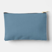 Elegante bruidsmeisje Dusty Blue Accessoire Pouch Etui (Achterkant)