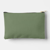 Elegante bruidsmeisje Sage Groene Accessoire Pouch Etui (Achterkant)