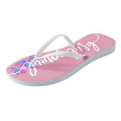 Elegante Bruidsmeisje Trouwfeest Kalligrafie Slipp Teenslippers (Schuin)