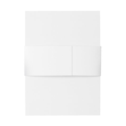 Elegante Bruidsroos Simpele Glamour Bruiloft Uitnodigingen Wikkel (Achterkant Voorbeeld)