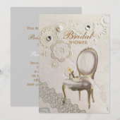 Elegante bruidsschoenen Paris vrijgezellenfeest Kaart (Voorkant / Achterkant)