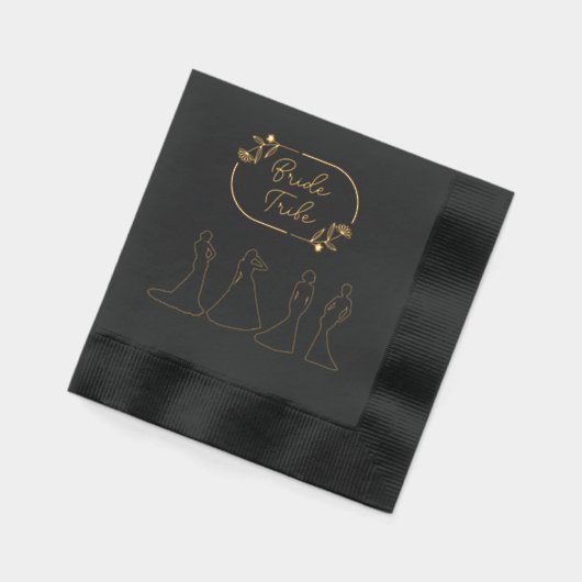 Elegante Bruidsstam Folie Servetten (Links)