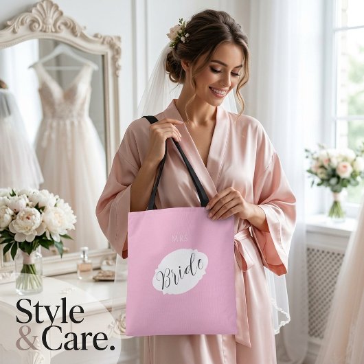 Elegante Bruidstas - Tas met Naam – Cadeau
