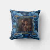 Elegante bruiloft 15e Jubileum Sierkussen (Voorkant)