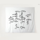 Elegante bruiloft achtergrond banner - liefde, lac wandkleed (Voorkant (horizontaal))