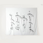 Elegante bruiloft achtergrond banner wandkleed (Voorkant (horizontaal))